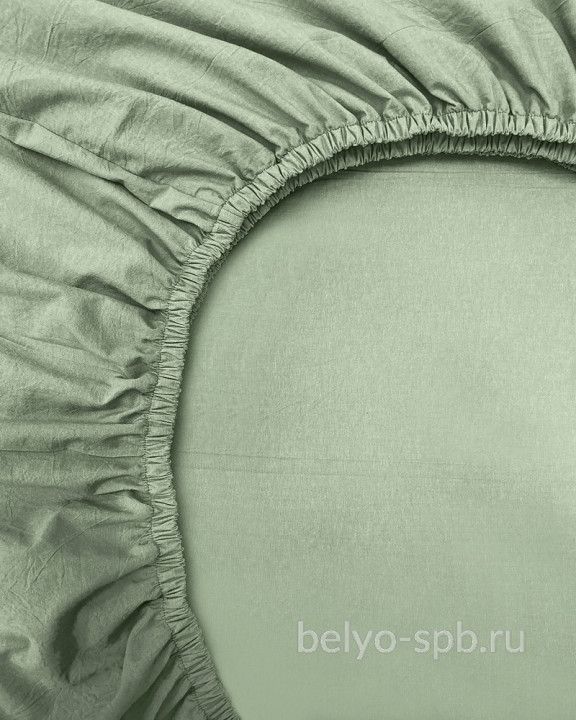 Простыня на резинке Oliva, вареный хлопок