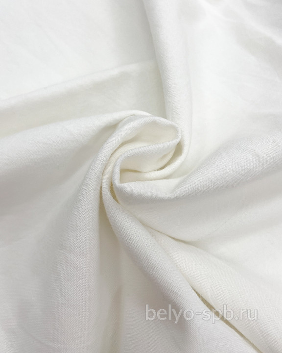 Простыня на резинке White, вареный хлопок