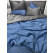 Silver- royal blue lux, ЕВРО-МАКСИ , сатин-люкс, 100 % египетский хлопок